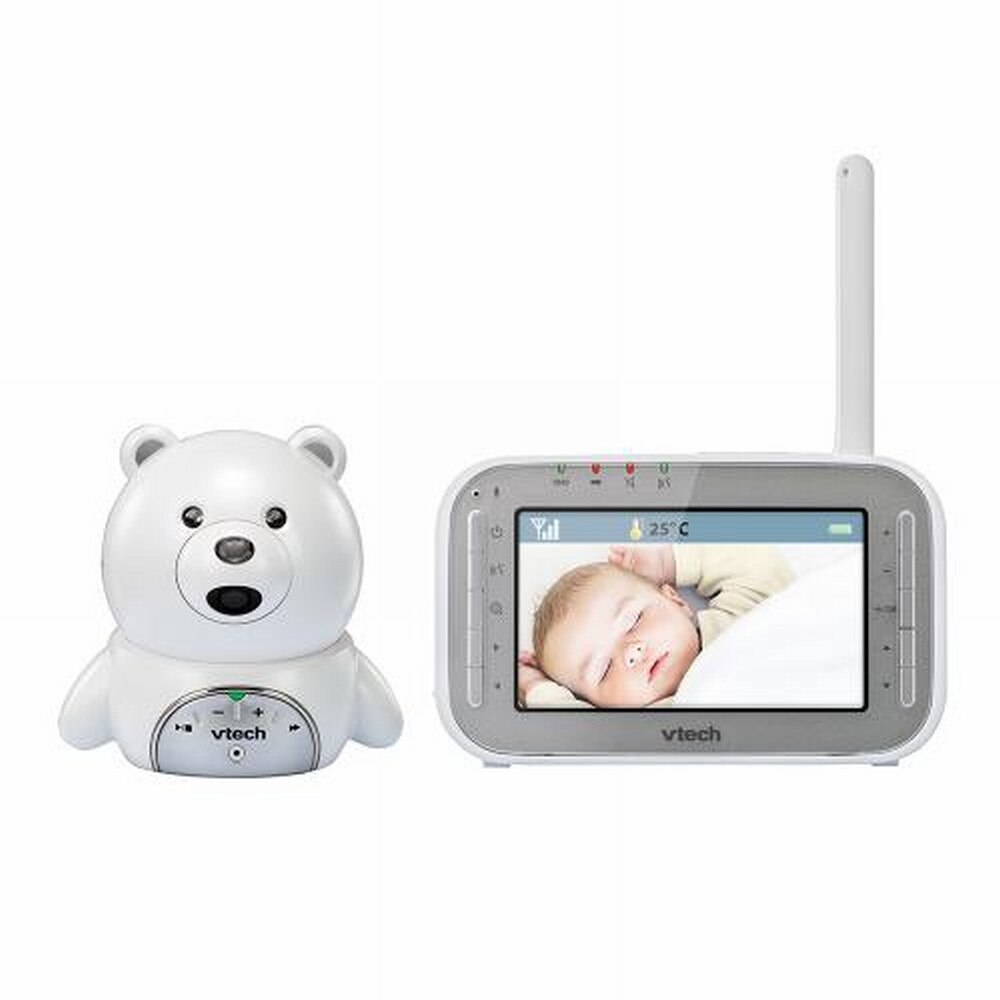 Monitor video pentru bebelusi Bear BM4200, ecran LCD color 4.3