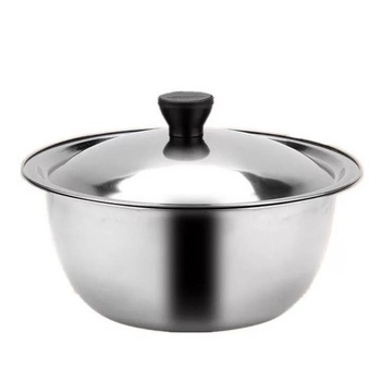 Castron cu capac din Inox,32 cm Castron cu capac din Inox,32 cm