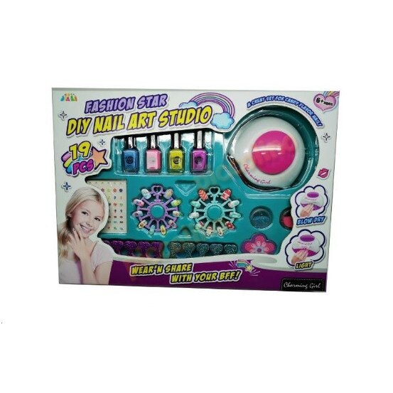 Set manichiura copii 19 piese Fashion Star