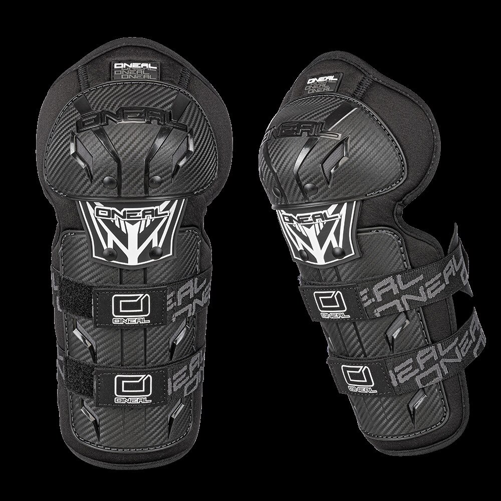 Genunchiere lungi O'Neal Pro III Look Knee,protectie tibie,negre,marime universala