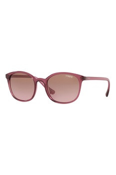 Vogue, Ochelari de soare cu aspect semitransparent, Zmeuriu, 52-20-140 Standard Vogue, Ochelari de soare cu aspect semitransparent, Zmeuriu, 52-20-140 Standard