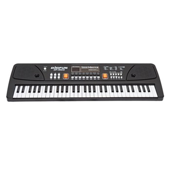 Orga Muzicala KlaussTech pentru copii 61 de clape, 16 Tonuri, 8 Percutii, Redare USB MP3, 5 Ritmuri, 6 Demo, Functie de Inregristrare, Alb/Negru Orga Muzicala KlaussTech pentru copii 61 de clape, 16 Tonuri, 8 Percutii, Redare USB MP3, 5 Ritmuri, 6 Demo, Functie de Inregristrare, Alb/Negru