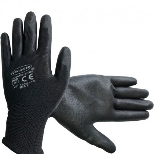 Manusi protectie poliester-poliuretan 