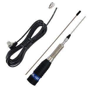 Pachet antena CB PNI ML160, 145 cm si cablu de legatura PNI T601 cu lungimea de 4 metri pentru montaj pe suport fix