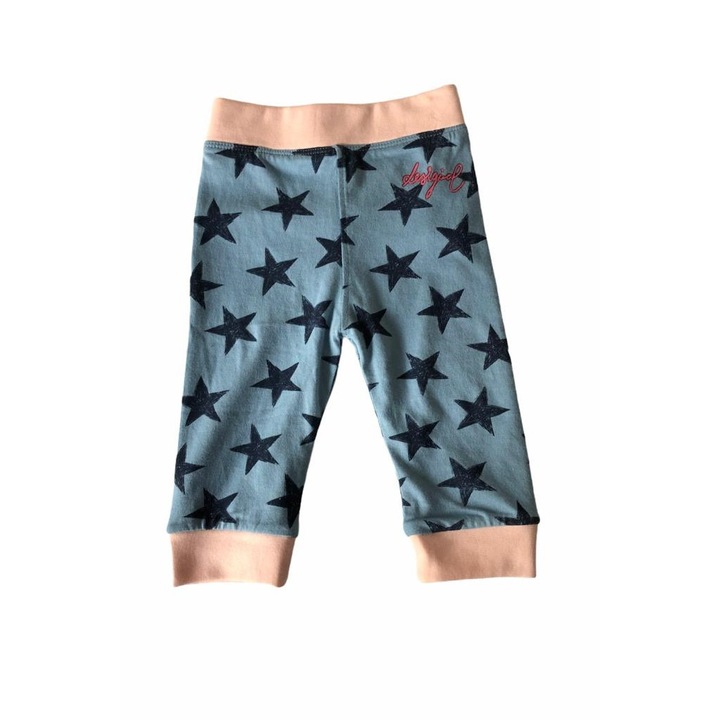 Dupla arcú gyereknadrág, Desigual "Silvia", kék/rózsaszín