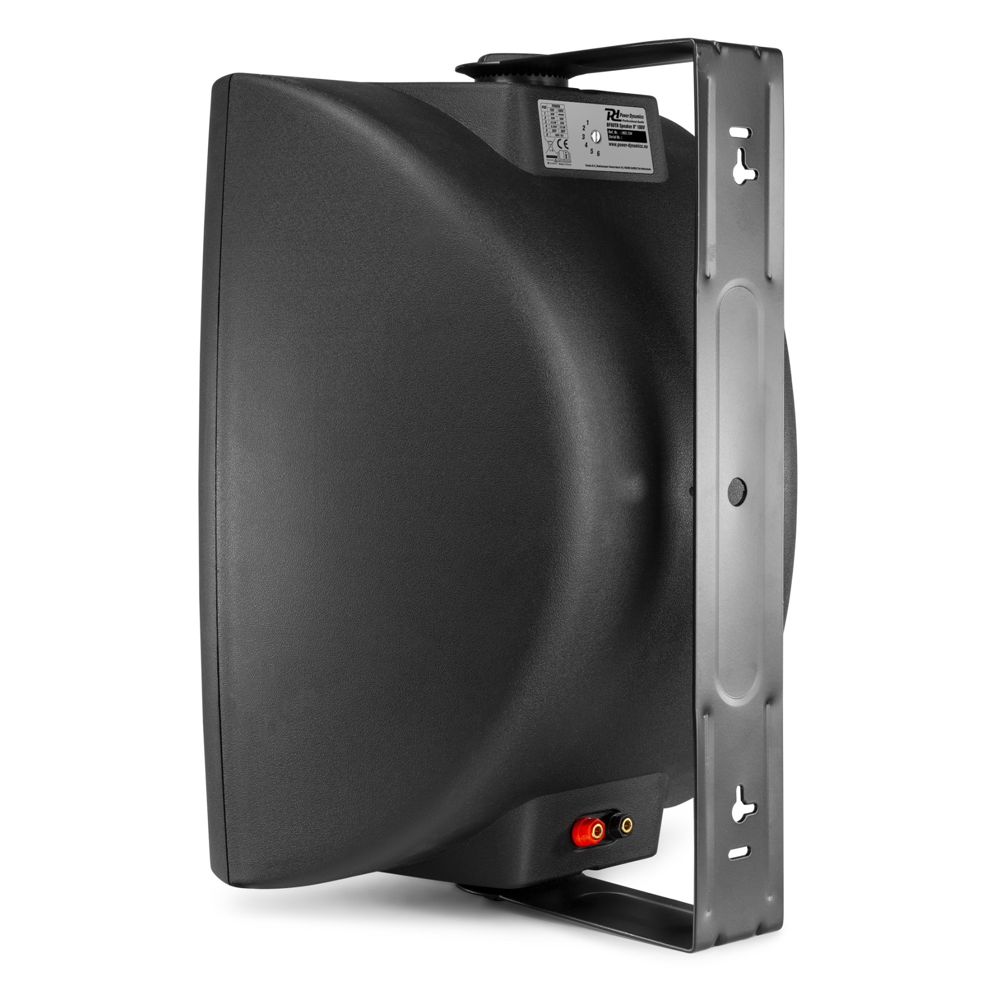 Boxa de interior/exterior, 100V, 50W RMS, IPX5, negru, Power Dynamics BF80TB