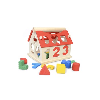 Joc pentru copii, Montessori, Casuta cu numere si forme geometrice ajuta la dezvoltarea memoriei copilului, joc educativ, creativ +3 ani Joc pentru copii, Montessori, Casuta cu numere si forme geometrice ajuta la dezvoltarea memoriei copilului, joc educativ, creativ +3 ani