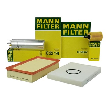 Pachet de revizie filtre Mann si ulei Mobil 1 pentru BMW seria 3 E90 325d 197/204 cp Pachet de revizie filtre Mann si ulei Mobil 1 pentru BMW seria 3 E90 325d 197/204 cp