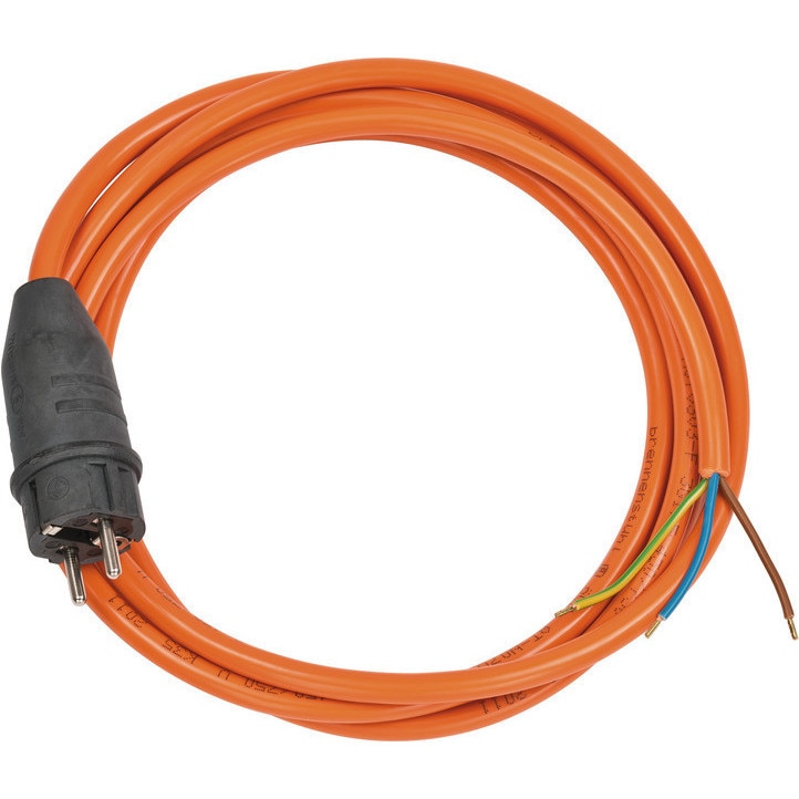 Cablu electric 3m H05RR-F3G1,5 rosu cu stecher turnata DE/BE B1160470 Brennenstuhl
