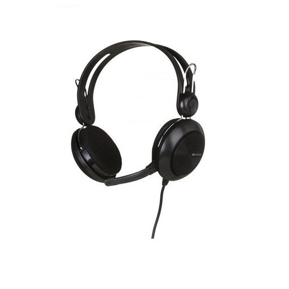 Casti Audio cu fir, Conexiune USB, Design Ergonomic, Destinate pentru PC, Compatibilitate Universala, MP3 player, Microfon, Sunet Clar si Puternic, Extra Bass, Greutate Redusa, Control Volum, Usor de folosit, Negru