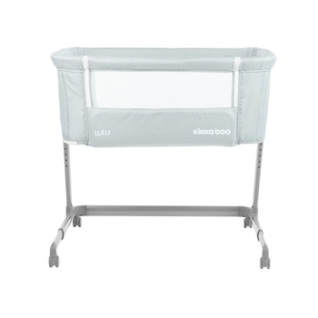 Patut Co-Sleeper KikkaBoo Lulu Mint 92x56 cm cu inaltime reglabila Patut Co-Sleeper KikkaBoo Lulu Mint 92x56 cm cu inaltime reglabila