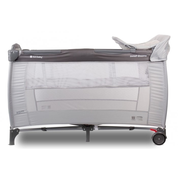 Patut pliabil sun baby 006 gri, 120 x 60 cm