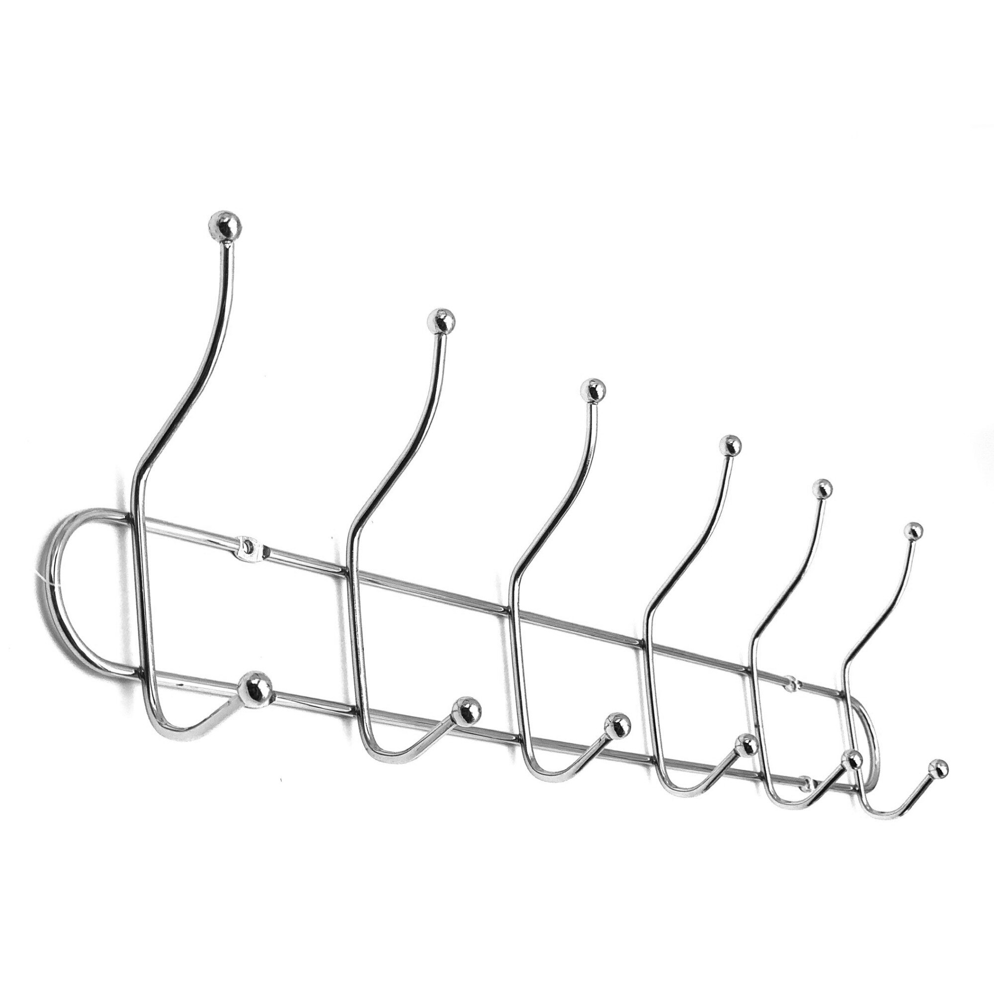 Cuier,6 brate, metal,48x5 cm