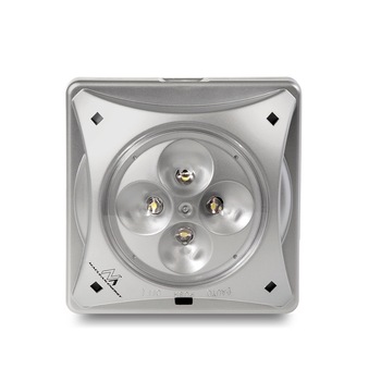 Lampa solara 4LED, pentru umbrela de gradina, MCE124, gri Lampa solara 4LED, pentru umbrela de gradina, MCE124, gri