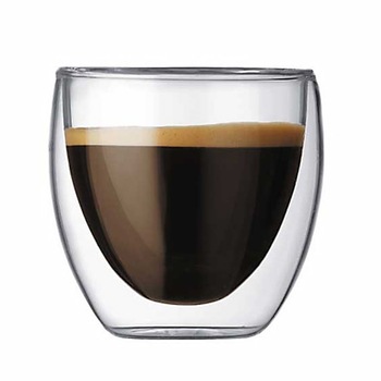 Pahar espresso Edream, Perete dublu, Termorezistent, 80 ml Pahar espresso Edream, Perete dublu, Termorezistent, 80 ml