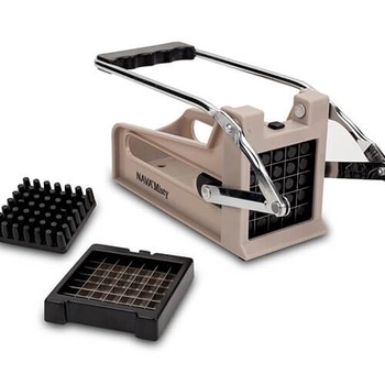 Taietor cartofi pai cu 2 lame interschimbabile din otel inoxidabil Misty NAVA NV 186 023 Taietor cartofi pai cu 2 lame interschimbabile din otel inoxidabil Misty NAVA NV 186 023