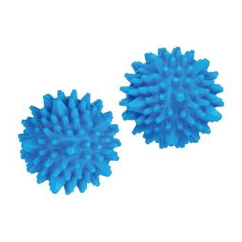 Set 2 bile pentru catifelarea rufelor in masina de uscat rufe, albastru Set 2 bile pentru catifelarea rufelor in masina de uscat rufe, albastru