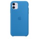 Силиконов Кейс Apple за iPhone 11, Blue