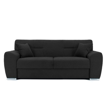 Canapea Fixa 2 locuri ASTORIA, 205x100x100 cm, Negru Canapea Fixa 2 locuri ASTORIA, 205x100x100 cm, Negru