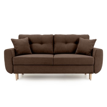 Canapea Fixa 2 locuri HELSINKI, 190x90x81 cm, Maro Canapea Fixa 2 locuri HELSINKI, 190x90x81 cm, Maro