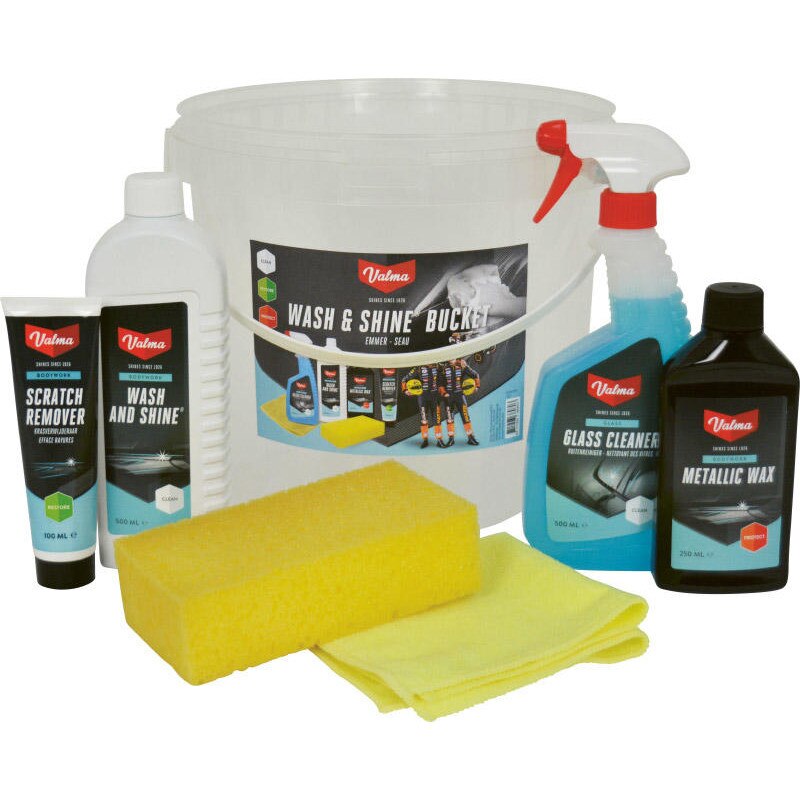 Set intretinere si spalare masina VALMA, 6 piese