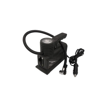 Compresor auto Carpoint, 12V, 10A, 150PSI, cu manometru si cablu de 2m, negru Compresor auto Carpoint, 12V, 10A, 150PSI, cu manometru si cablu de 2m, negru