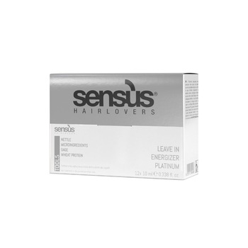 Set, Tratament de par, Sensus, Energizer Platinum, 12x10 ml Set, Tratament de par, Sensus, Energizer Platinum, 12x10 ml