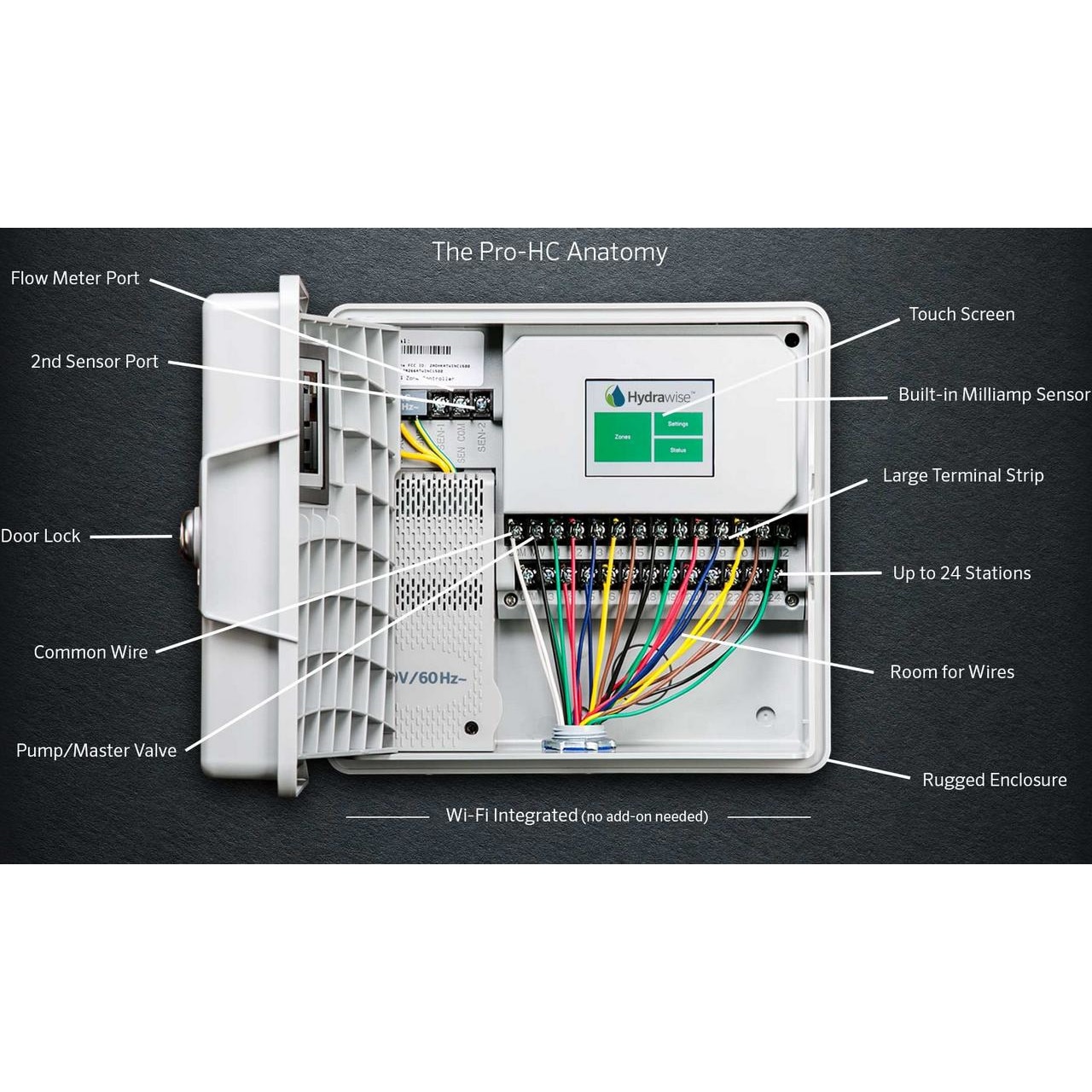 STEMAX Hunter Pro-HC Bewässerungssteuerung - 12 Stationen