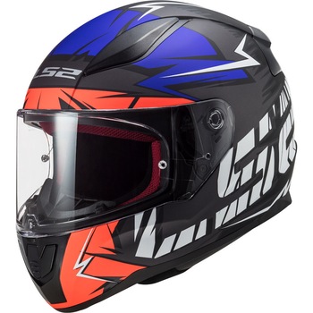 Casca moto, LS2 FF353 Cromo Portocaliu/Albastru, M (57-58cm) Casca moto, LS2 FF353 Cromo Portocaliu/Albastru, M (57-58cm)