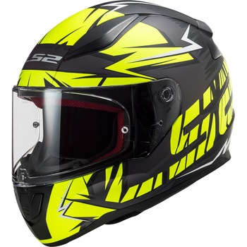 Casca moto, LS2 FF353 Cromo Negru H-V/Galben, XL (61-62cm) Casca moto, LS2 FF353 Cromo Negru H-V/Galben, XL (61-62cm)
