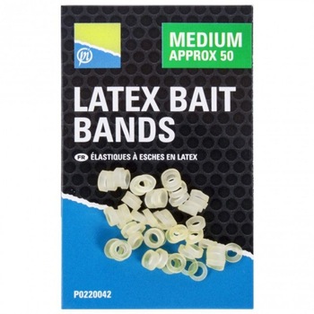 Set 50 Inele Elastice Latex Bait Bands Medium 6mm Set 50 Inele Elastice Latex Bait Bands Medium 6mm