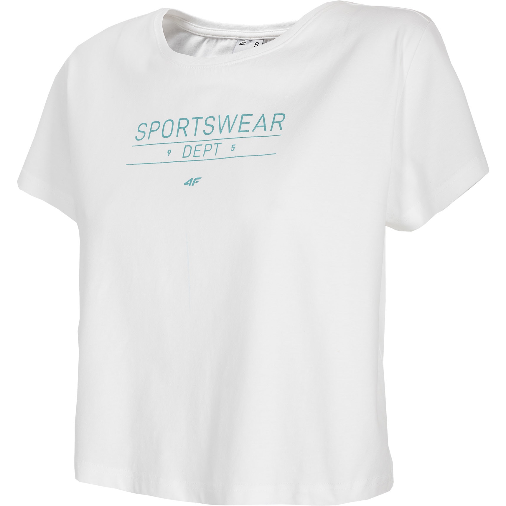 Tricou sport, 4F, pentru femei, alb