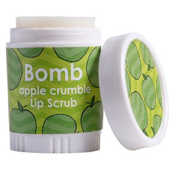 Balsam de buze exfoliant Apple Crumble, Bomb Cosmetics, 4.5 g Balsam de buze exfoliant Apple Crumble, Bomb Cosmetics, 4.5 g