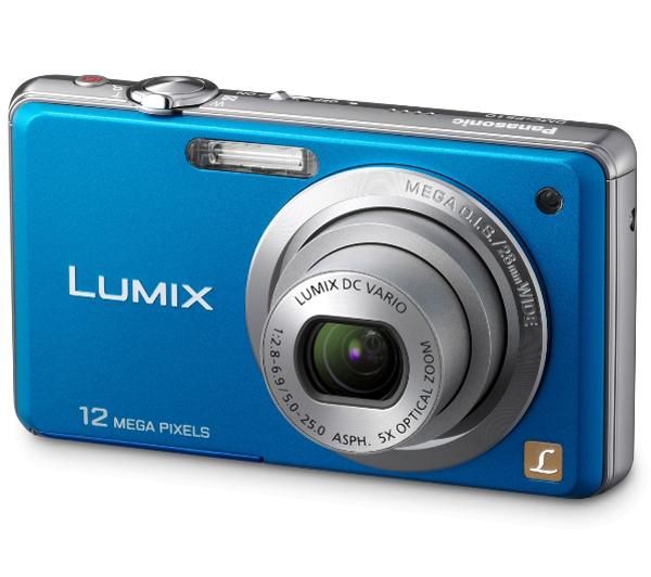 Aparat foto digital Panasonic Lumix DMC FS10, 12.1MP, Albastru +
