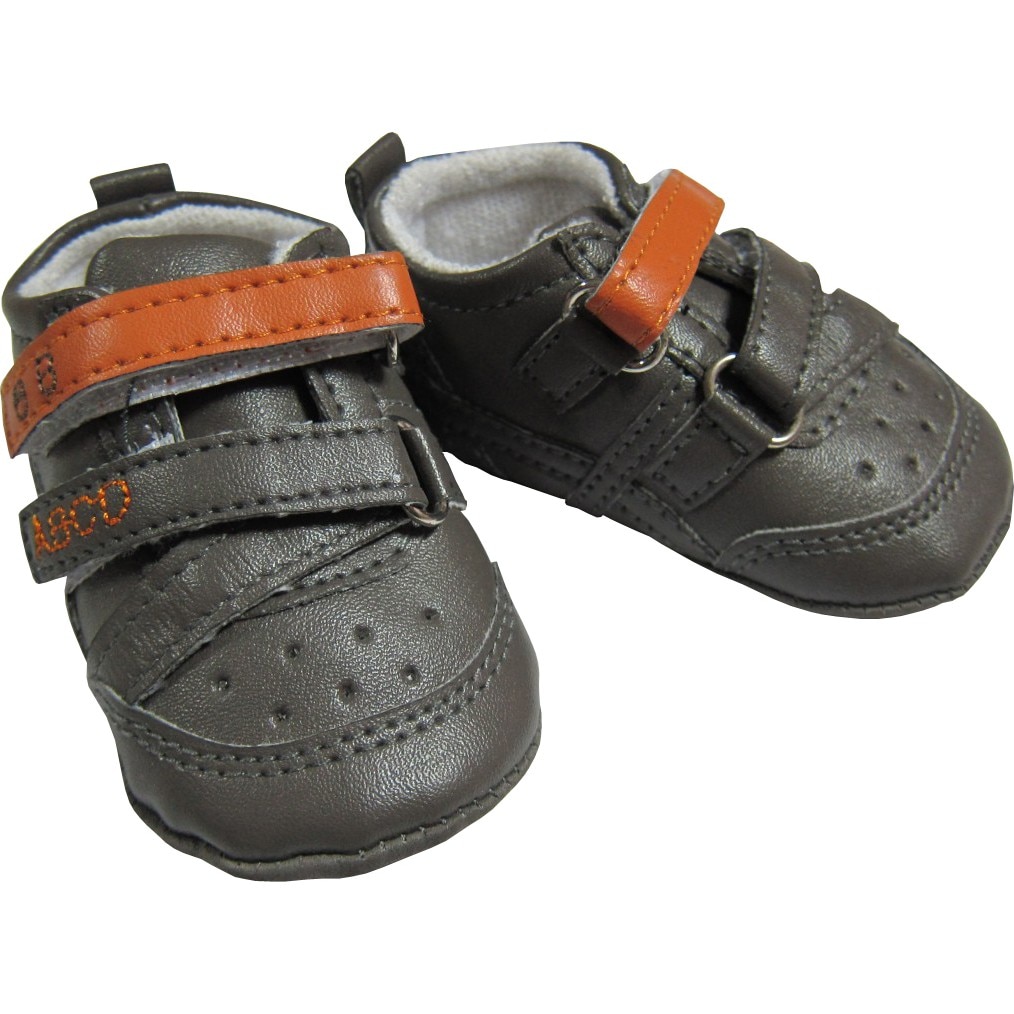 Botosei, bebe baieti Primii Pasi, Gri/Portocaliu