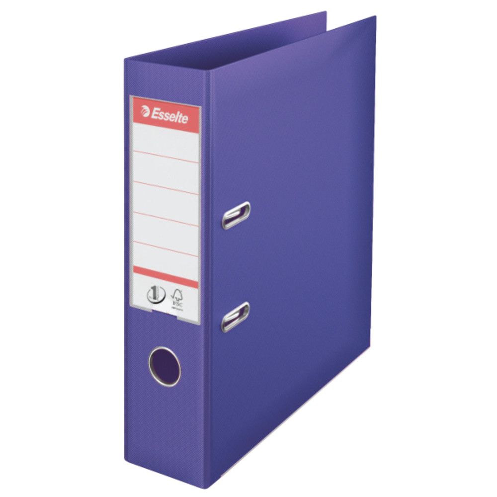 Biblioraft Esselte No.1 Power, PP/PP, A4, 7,5 cm, Mov
