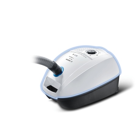 Aspirator cu sac Bosch BGL3HYG, 600 W, 4 l, Filtru HEPA U15 UltraAllergy,Cap de aspirare parchet Alb