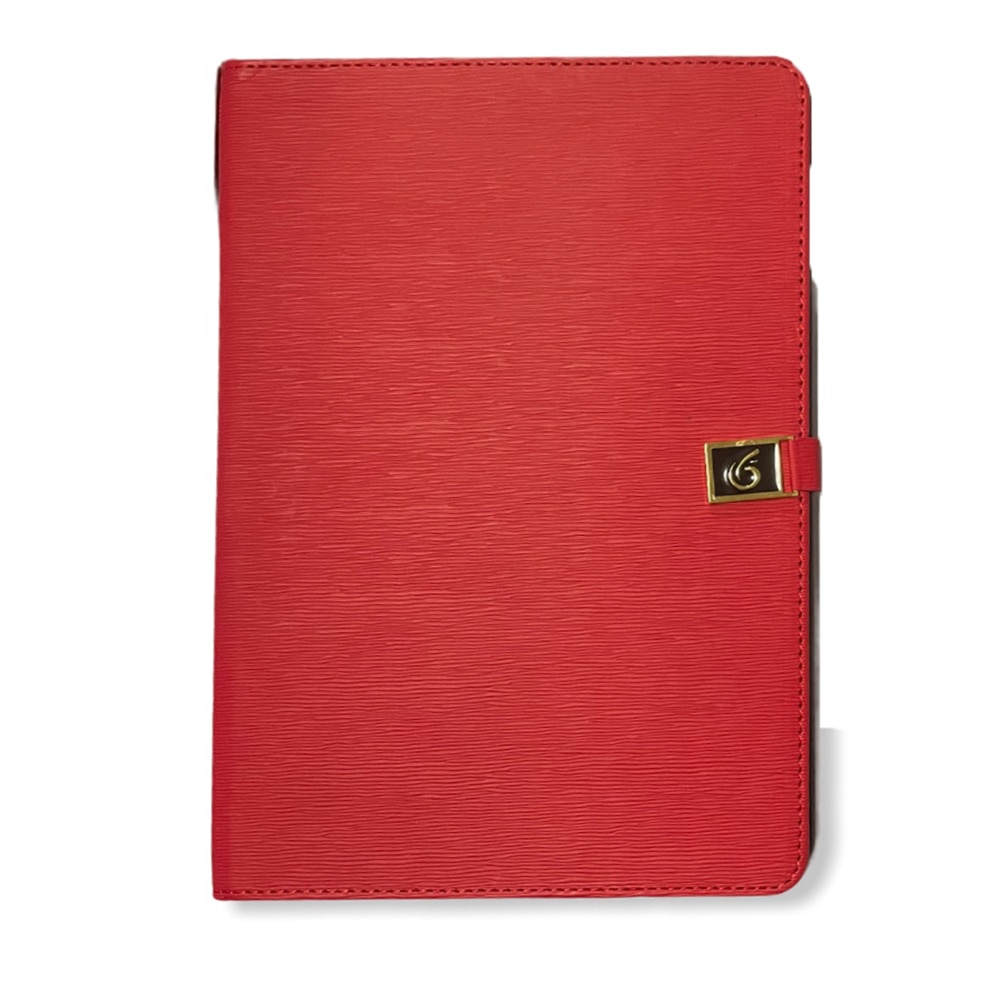 Husa pentru Ipad 5 JUP 15121718, Cu inchidere magnetica, Stand-stand, Rosu, 17,5x24,5x1,6cm