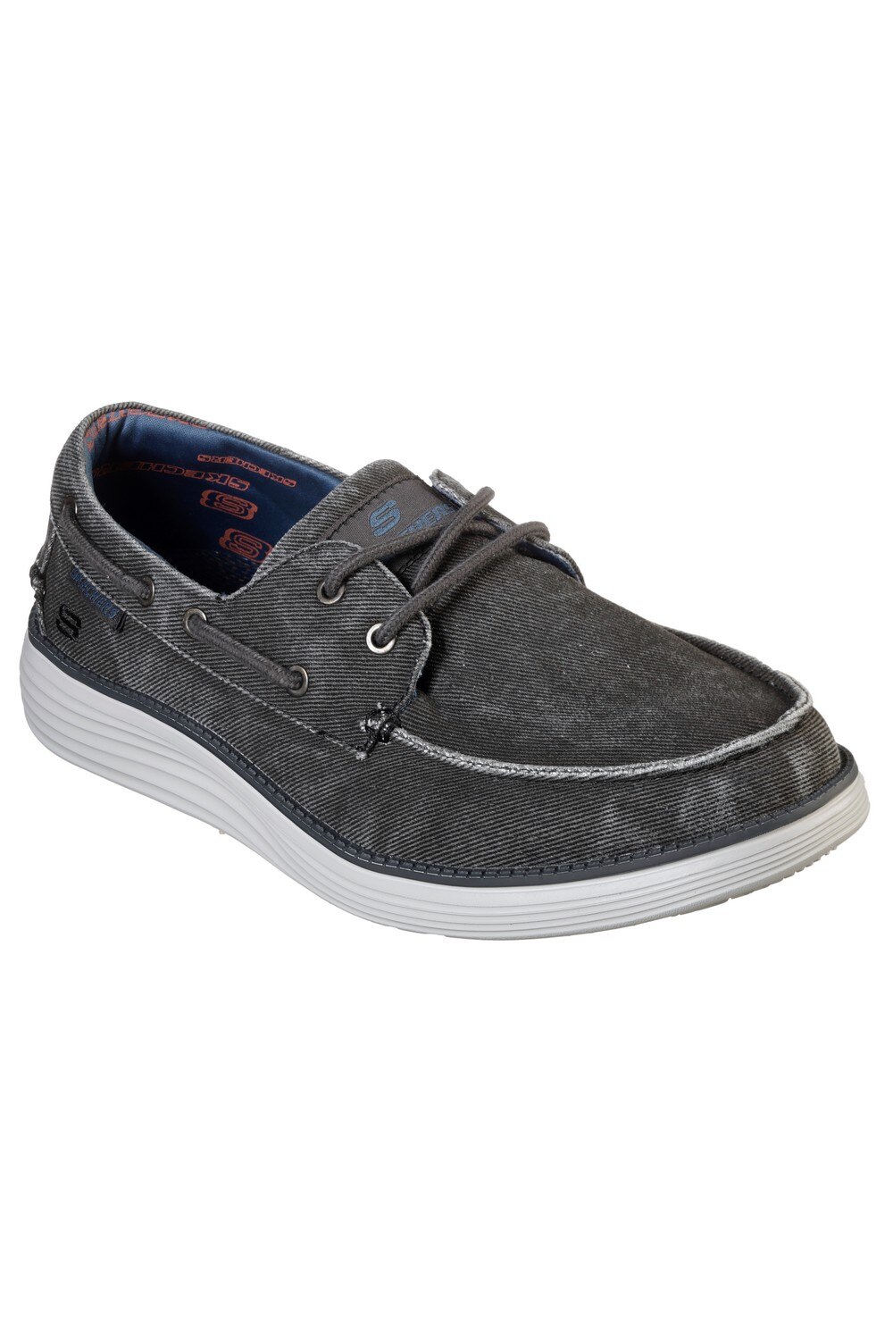 Mocasini barbati, Status 2.0 Lorano, Skechers, Negru