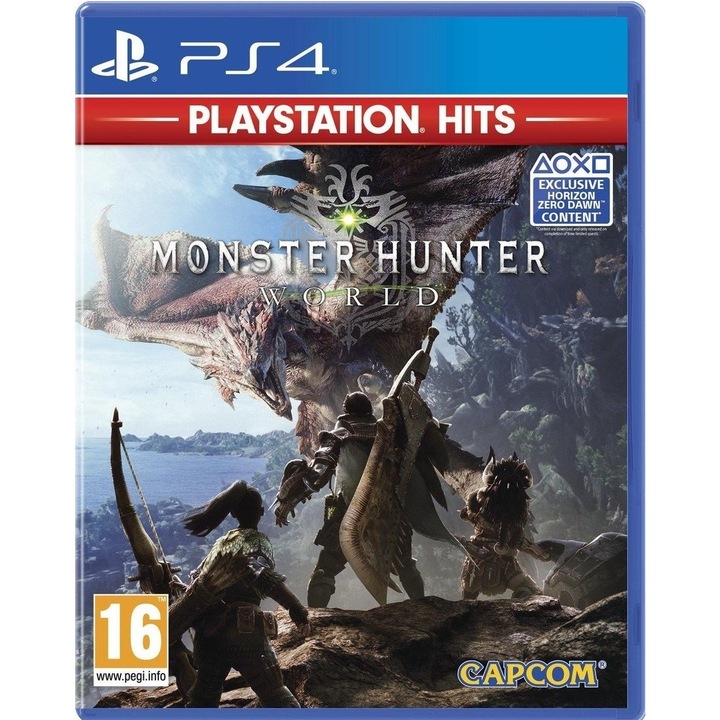Joc Monster Hunter World Playstation Hits pentru PlayStation 4