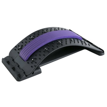 Dispozitiv masaj, Back Relax, reglabil, pentru indreptarea coloanei cervicale, suport lombar pentru scaun de birou sau masina, cu 10 magneti Dispozitiv masaj, Back Relax, reglabil, pentru indreptarea coloanei cervicale, suport lombar pentru scaun de birou sau masina, cu 10 magneti