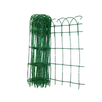 Plasa gard cu acoperire PVC 1.25 X 25 M 42178 Plasa gard cu acoperire PVC 1.25 X 25 M 42178