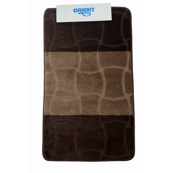 Covoras de baie 60x100 cm , antiderapant , maro Covoras de baie 60x100 cm , antiderapant , maro