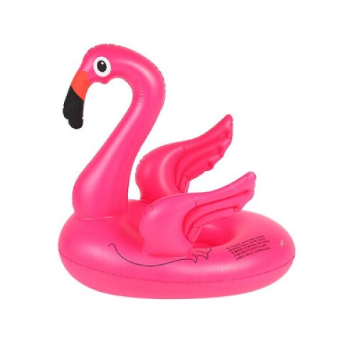Colac gonflabil animal flamingo cu picioare,dimesiune 60 cm, roz