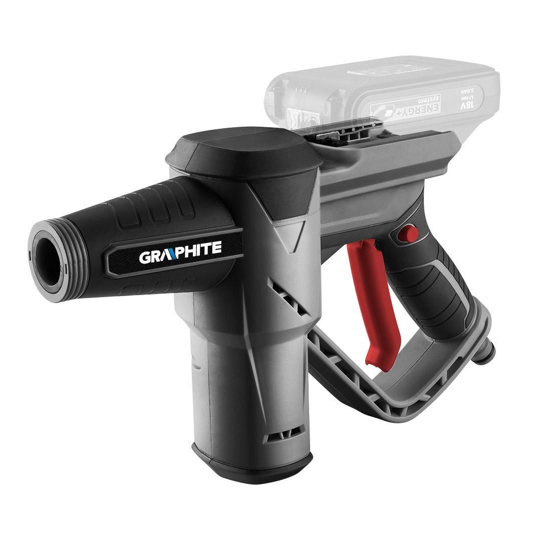 Aparat de spalat cu presiune, 18V, Li-ion (acumulator neinclus), 6 moduri, max 24 bar, Graphite Energy