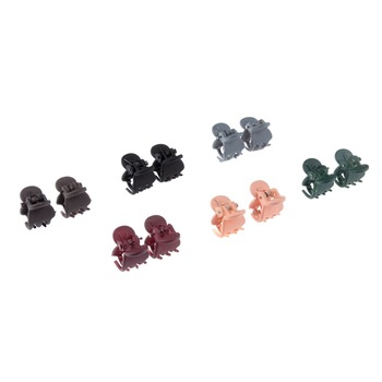 Set 12 clame par colorate, 1.5 cm Set 12 clame par colorate, 1.5 cm