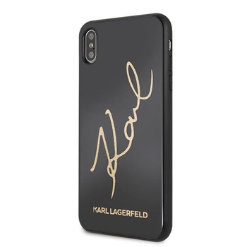 Husa de protectie Karl Lagerfeld pentru Apple iPhone XS Max, Poliuretan termoplastic, Negru, 5044 Husa de protectie Karl Lagerfeld pentru Apple iPhone XS Max, Poliuretan termoplastic, Negru, 5044