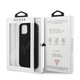 Husa de protectie Guess pentru Apple iPhone 12, Poliuretan termoplastic, Negru, 5070