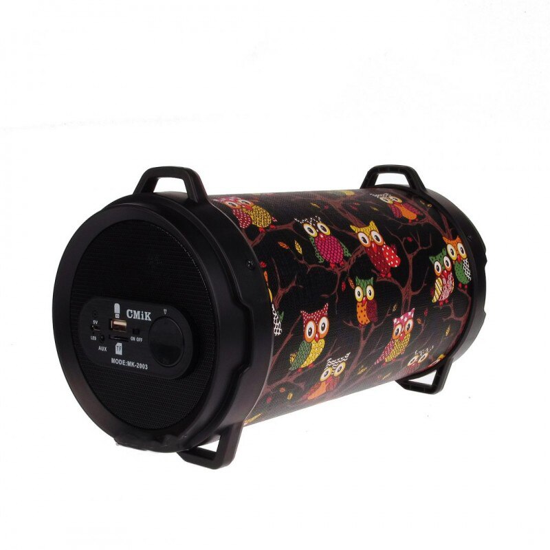 Boxa portabila CMIK, Bluetooth, USB, Radio FM, Card Micro SD, Multicolor