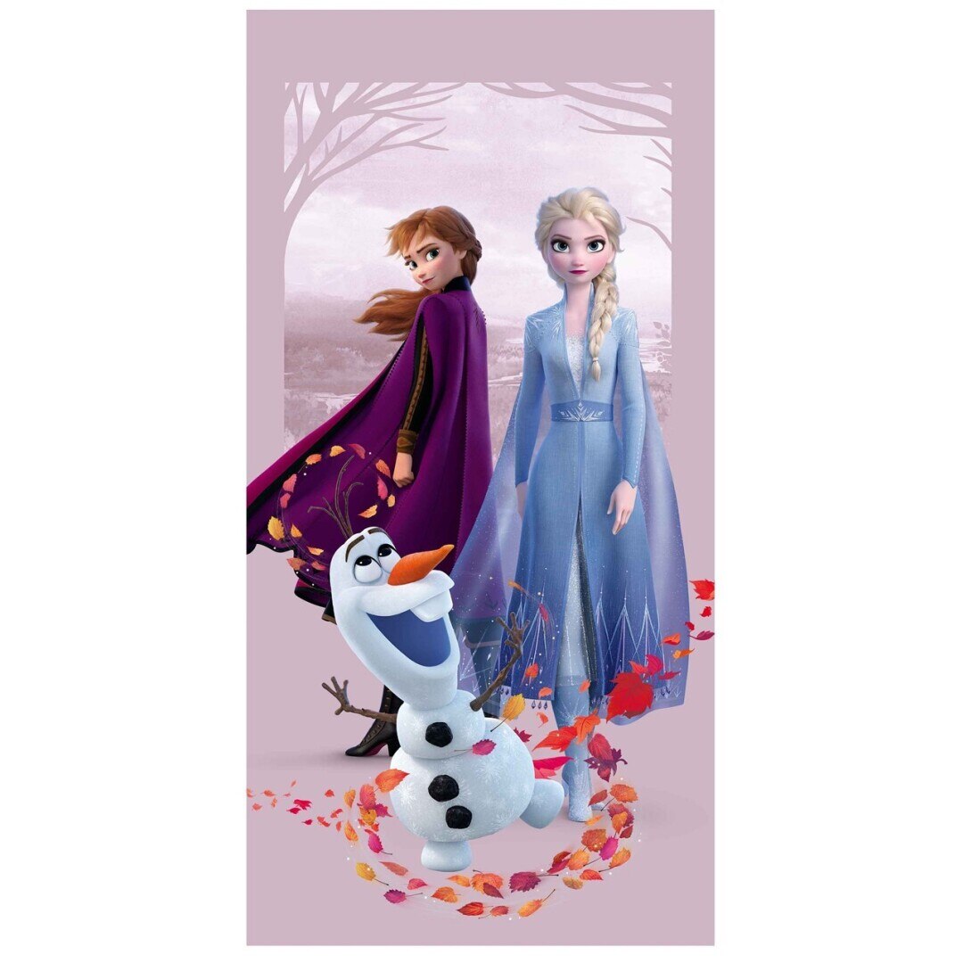 Prosop plaja bumbac Disney Frozen,140 x 70 cm Multicolor